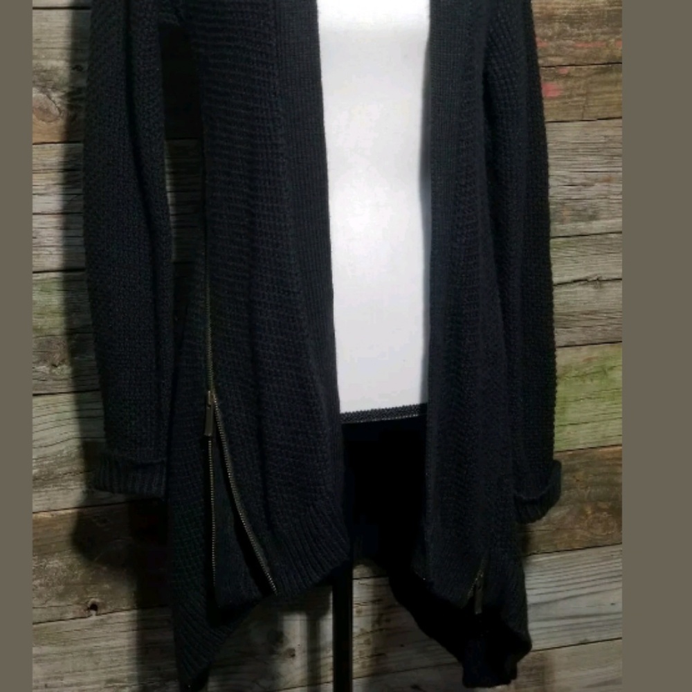 Sam Edelman black cardigan - Picture 6 of 8